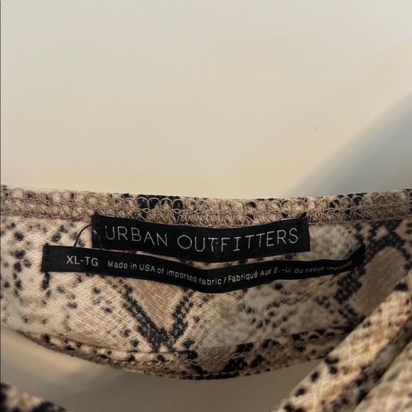 Urban Outfitters Snake Print Bodycon Mini Dress - Size XL - Picture 5 of 5